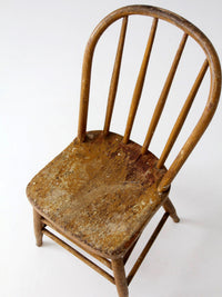 antique Windsor farmhouse chair