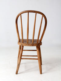 antique spindle back dining chair