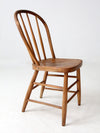 antique spindle back dining chair