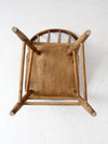 antique spindle back dining chair