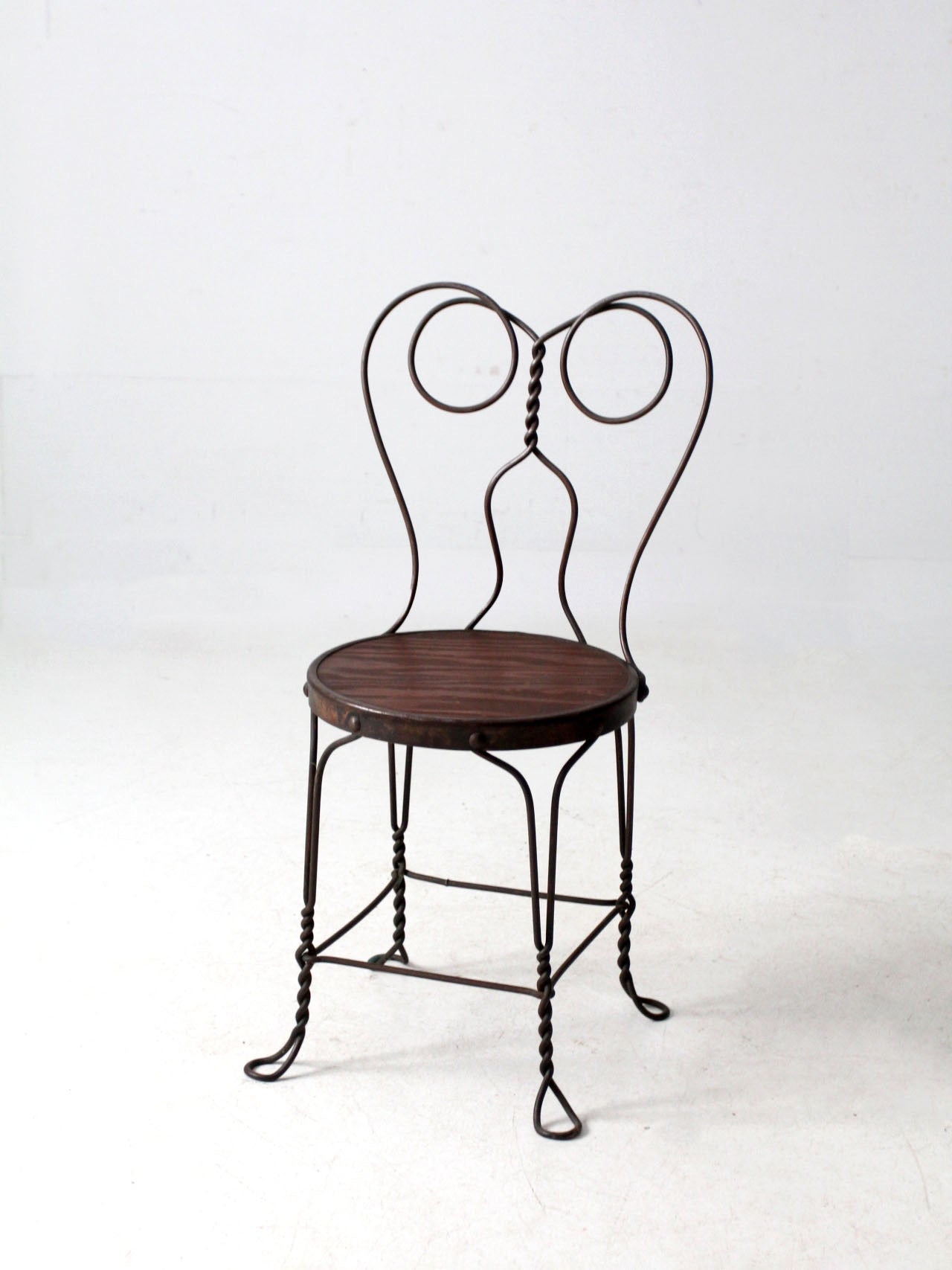 antique ice cream parlor chair