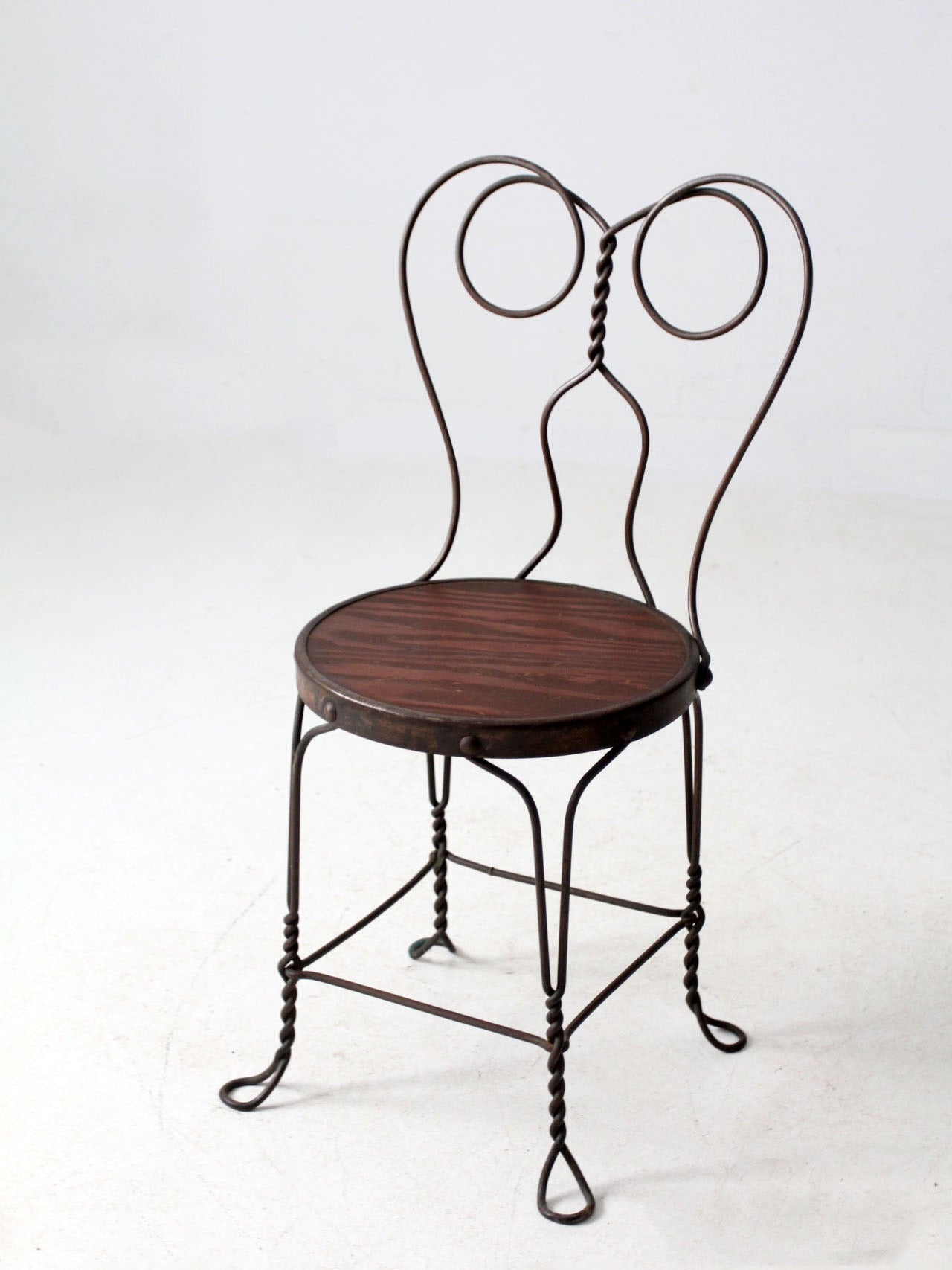 antique ice cream parlor chair