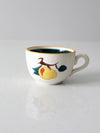 vintage Stangl Pottery fruit coffee cup