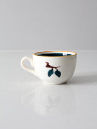 vintage Stangl Pottery fruit coffee cup