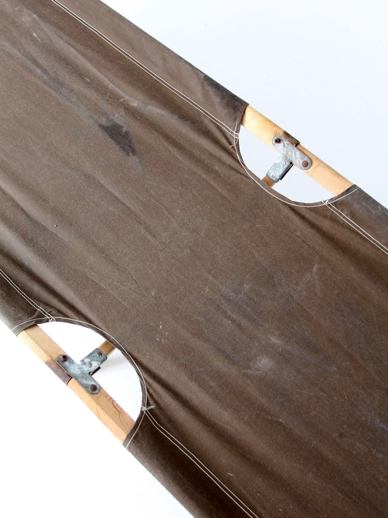 vintage Byer folding campaign style camp cot