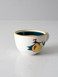 vintage Stangl Pottery fruit coffee cup