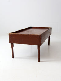 antique primitive coffee table