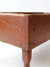 antique primitive coffee table