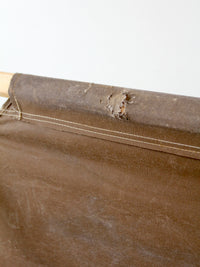 vintage Byer folding campaign style camp cot