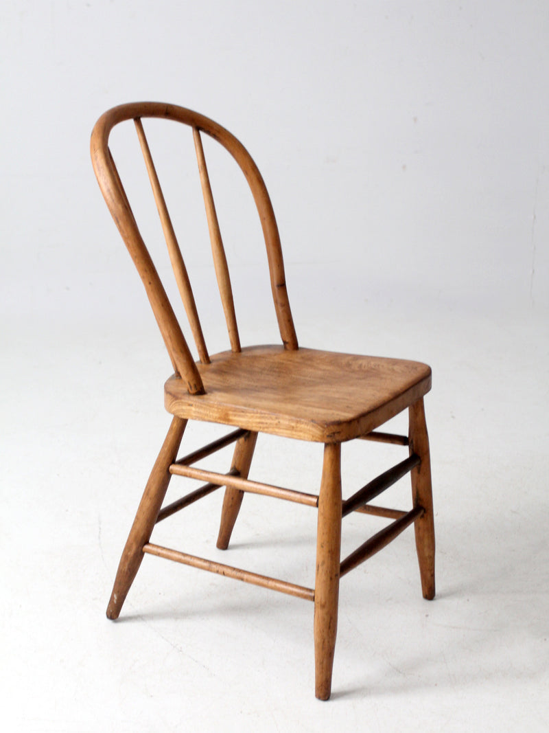 antique spindle back Windsor chair