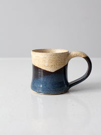 vintage studio pottery mug