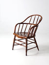 antique Windsor arm chair