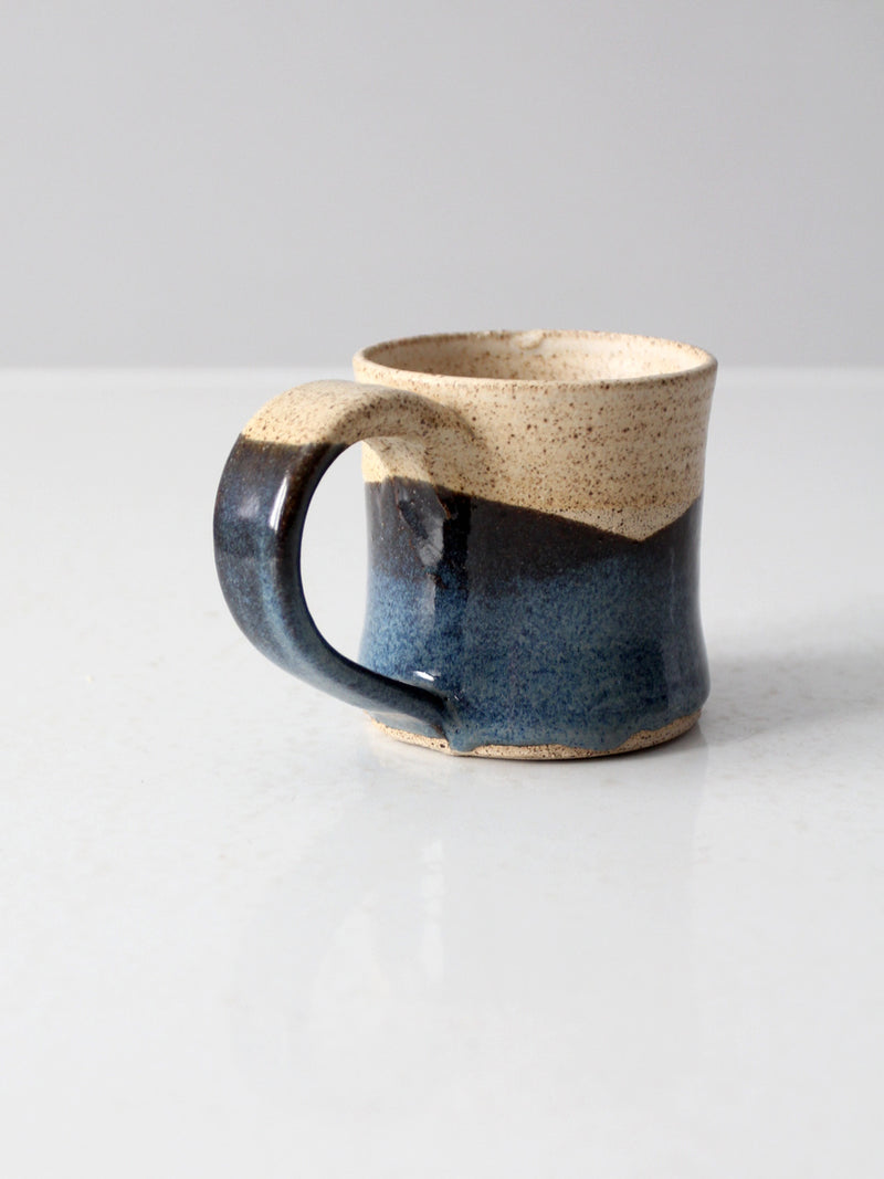 vintage studio pottery mug