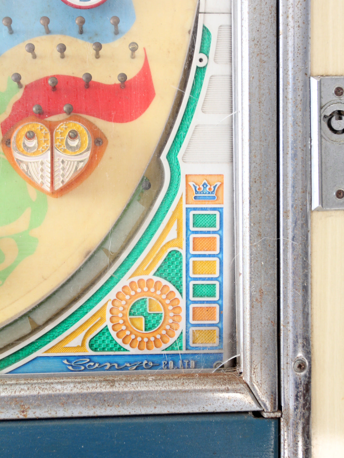 1970s Sanyo Comet II Japanese pachinko machine