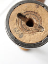 pair antique Clayton Bradford spools