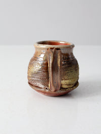 vintage studio pottery mug