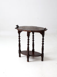 antique accent table