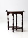 antique accent table