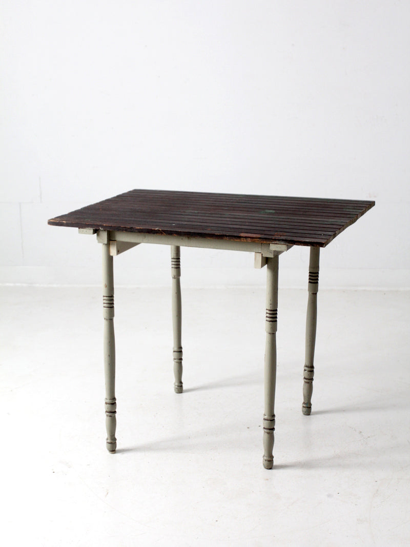 vintage farmhouse side table