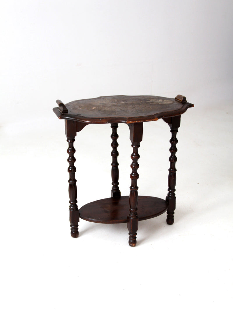 antique accent table