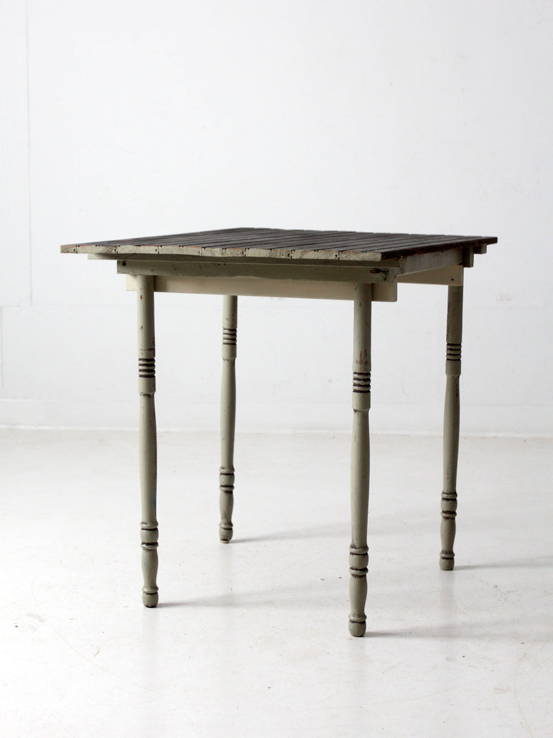 vintage farmhouse side table