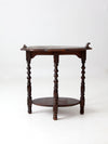 antique accent table