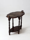 antique accent table