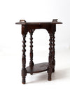 antique accent table