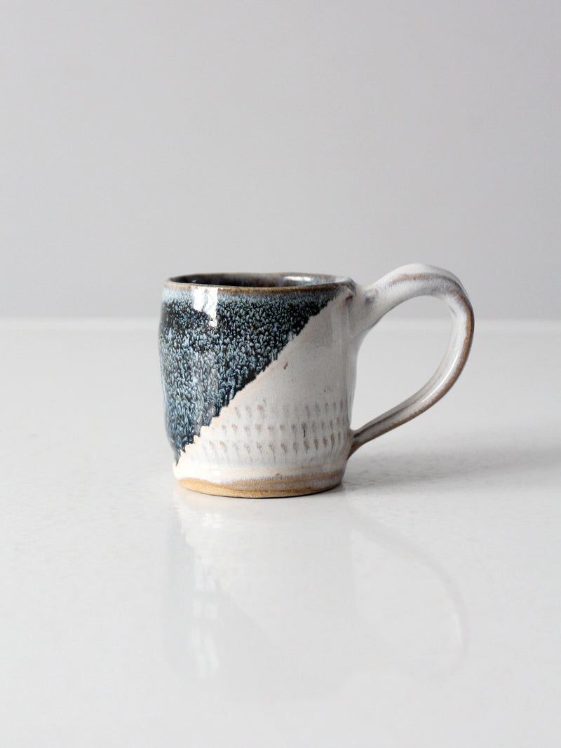 vintage studio pottery mug