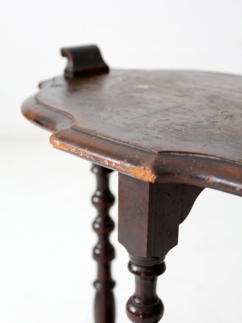 antique accent table