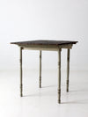 vintage farmhouse side table