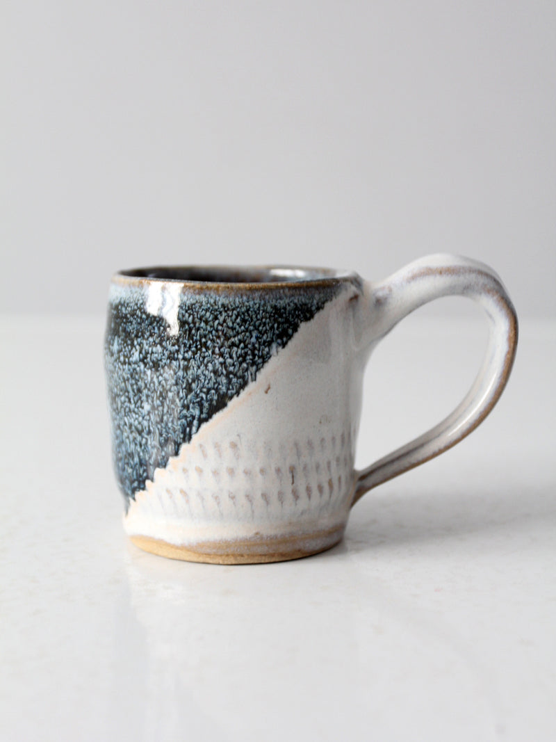 vintage studio pottery mug