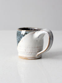 vintage studio pottery mug