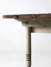 vintage farmhouse side table
