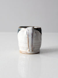 vintage studio pottery mug