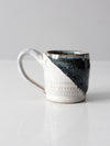 vintage studio pottery mug