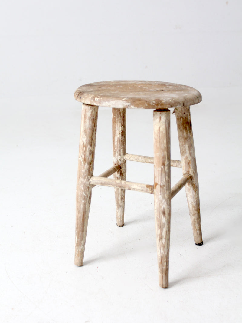 vintage farmhouse stool