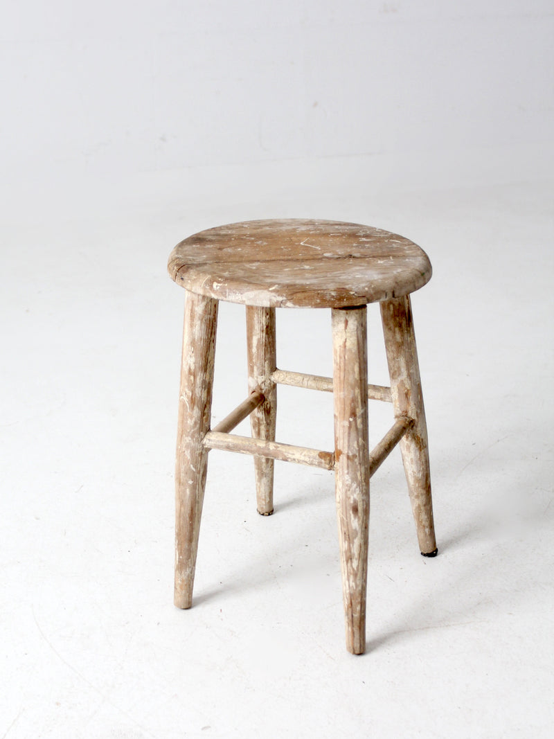 vintage farmhouse stool