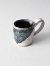 vintage studio pottery mug