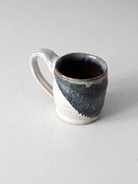 vintage studio pottery mug