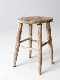 vintage farmhouse stool