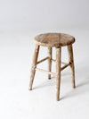 vintage farmhouse stool