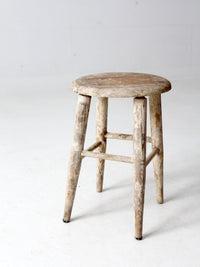 vintage farmhouse stool