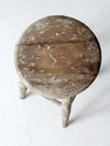 vintage farmhouse stool