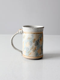 vintage studio pottery mug