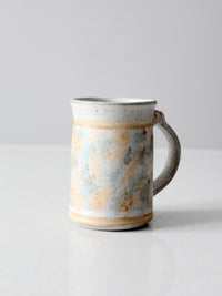 vintage studio pottery mug