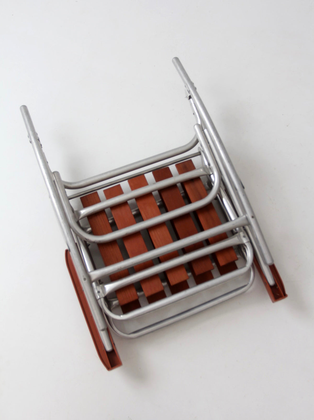 mid-century folding rocking chair
