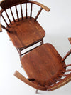 vintage captian's chairs pair