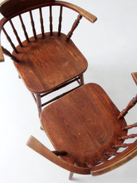 vintage captian's chairs pair