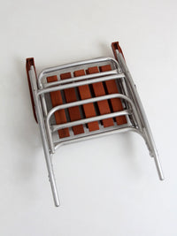 mid-century folding rocking chair